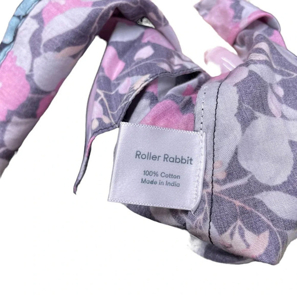 Roller‎ Rabbit Manusa Ainsley Mini Dress Black Floral Print Size Small - Picture 11 of 12